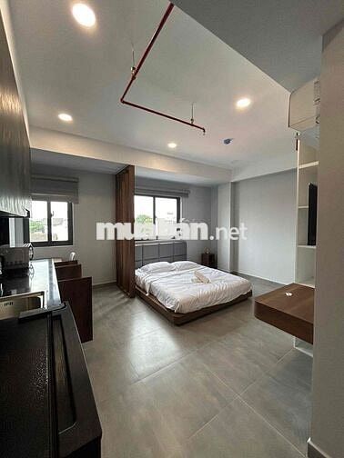 CĂN HỘ MINI THIẾT KẾ TÔNG GỖ SANG TRỌNG