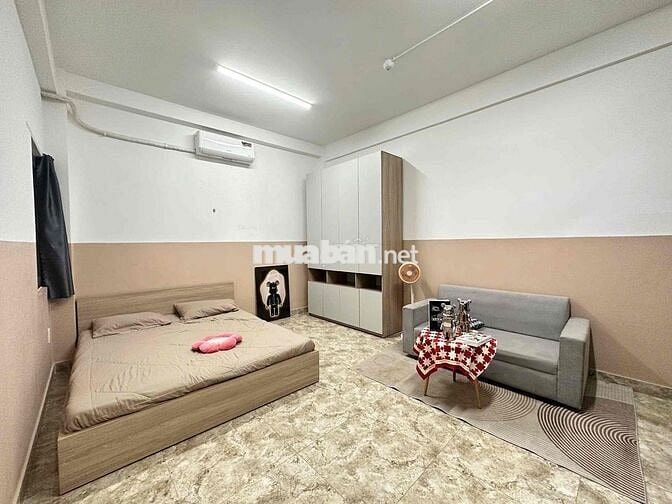 CHO THUÊ CHDV STUDIO ĐẦY ĐỦ TIỆN ÍCH THUẬN TIỆN DI CHUYỂN QUA VLU,IUH