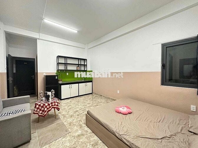 CHO THUÊ CHDV STUDIO ĐẦY ĐỦ TIỆN ÍCH THUẬN TIỆN DI CHUYỂN QUA VLU,IUH