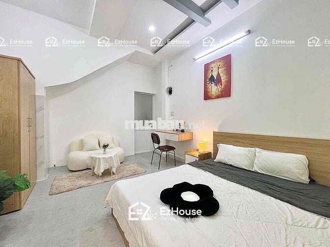 Trống sẵn căn studio full nội thất có mây giặt riêng, gần cv Gia Định