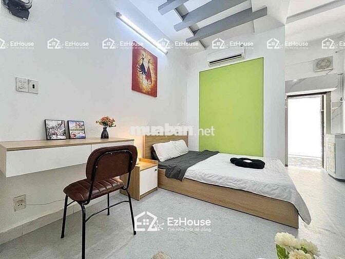 Trống sẵn căn studio full nội thất có mây giặt riêng, gần cv Gia Định