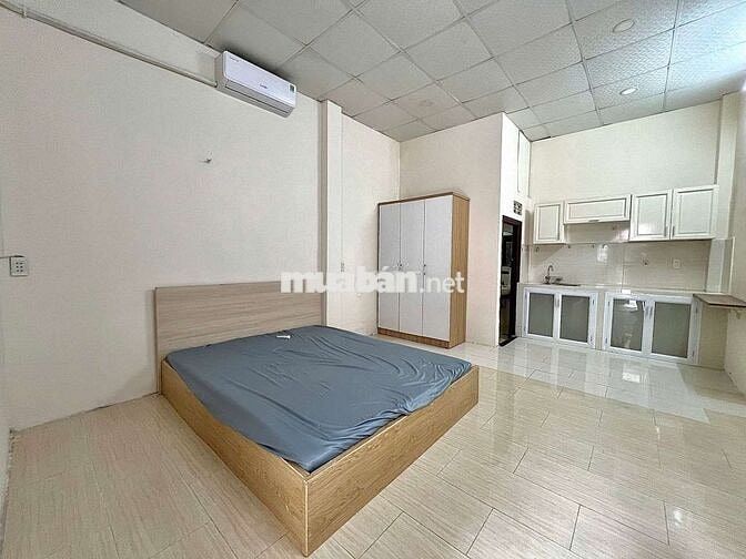 Studio rộng 30m2, Đầy Đủ Nội Thất, Trống Sẵn Có Thể Ở Liền.