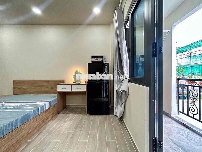 Căn Hộ 1PN Bancol 40m2🎉 Full NT Mới Keng🎊 Ra Vào Vân Tay, An Ninh