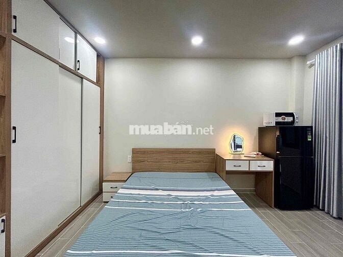 Căn Hộ 1PN Bancol 40m2🎉 Full NT Mới Keng🎊 Ra Vào Vân Tay, An Ninh