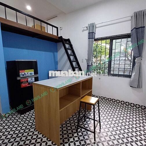 PHÒNG GÁC LỬNG FULL NỘI THẤT NGAY ĐẠI HỌC KINH TẾ