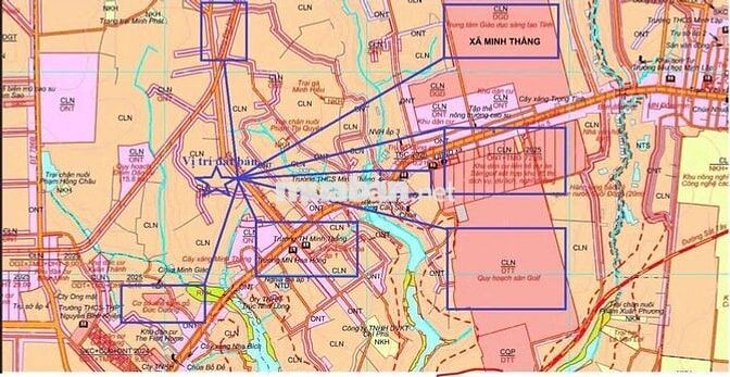 CẦN BÁN 15 NỀN, DT; 250-500M2, ĐẤT THỔ CƯ Ở CHƠN THÀNH, BÌNH PHƯỚC