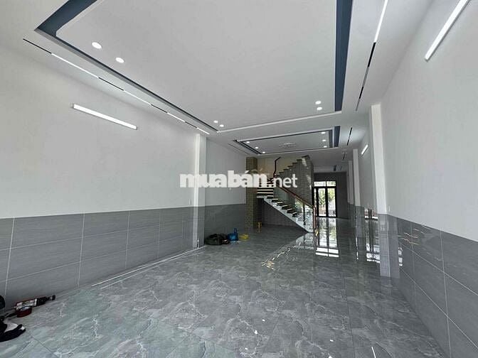 BÁN NHÀ MỚI ĐƯỜNG A4 kdc PHÚ AN 1 trệt 2 lầu giá 5 tỷ 200 triệu