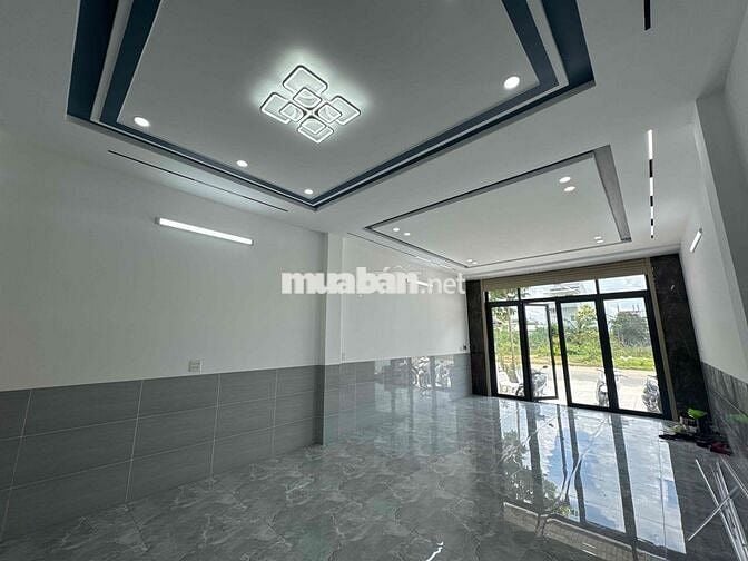 BÁN NHÀ MỚI ĐƯỜNG A4 kdc PHÚ AN 1 trệt 2 lầu giá 5 tỷ 200 triệu