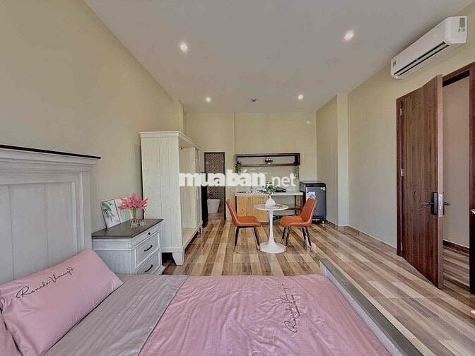 CĂN STUDIO BAN CÔNG FULL NỘI THẤT TẠI TÂN QUY