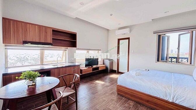 CĂN HỘ STUDIO FULL NỘI THẤT HỒ BƠI NGAY BIỂN MÂN THÁI ✨