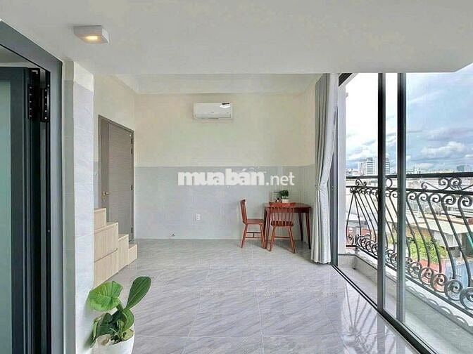 Căn hộ Studio mới xây có cửa sổ thoáng ,Full Nội Thất gần CV Làng hoa