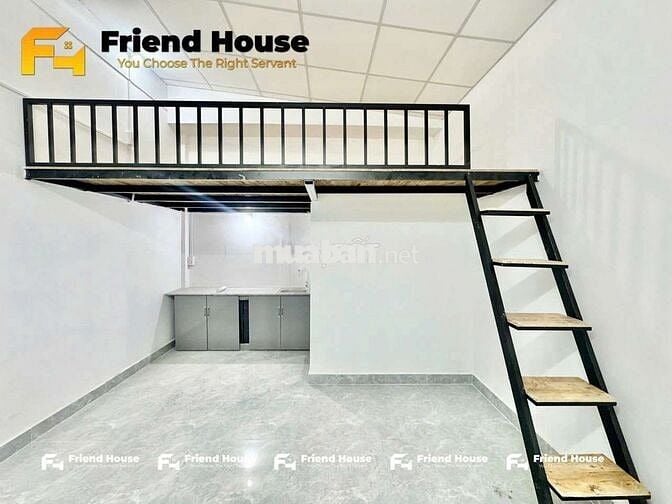 Sang nhanh CHDV - Đường số 14 - P8 - Full gác bếp - Mới