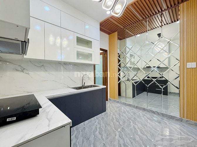 Nhà 3,55 x 12,5 đúc 1 trệt 1 lầu hẻm 5m lê văn thọ p9 gò vấp 