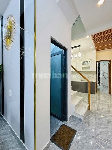 Nhà 3,55 x 12,5 đúc 1 trệt 1 lầu hẻm 5m lê văn thọ p9 gò vấp 