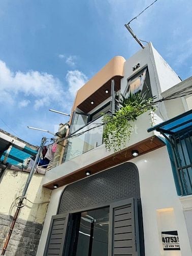 Nhà 3,55 x 12,5 đúc 1 trệt 1 lầu hẻm 5m lê văn thọ p9 gò vấp 