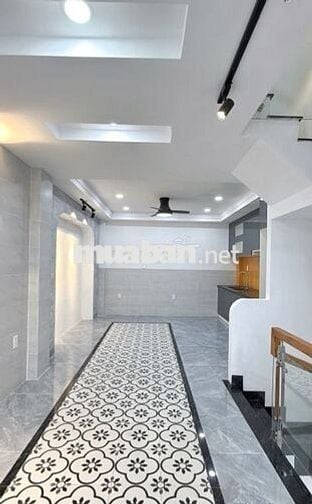 BÁN NHÀ MỚI ĐẸP 5 TẦNG ĐƯỜNG LÊVĂN QUỚI GIÁ NHỈNH NHẸ 6 X