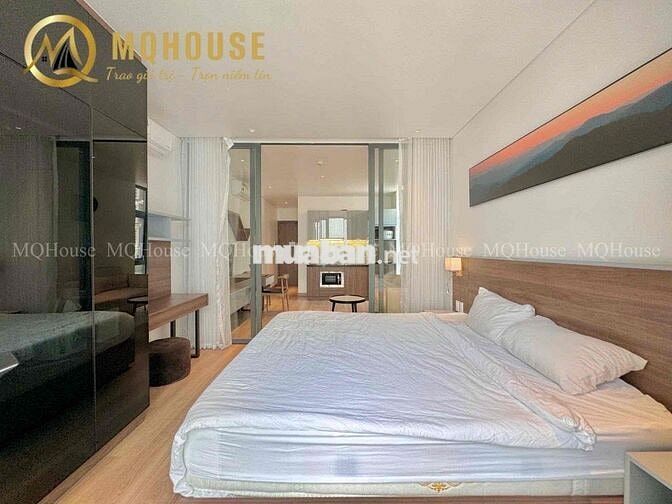CHDV 1PN BAN CÔNG FULL NT BAO PHÍ FREE GYM HỒ BƠI GẦN HOÀNG VĂN THỤ