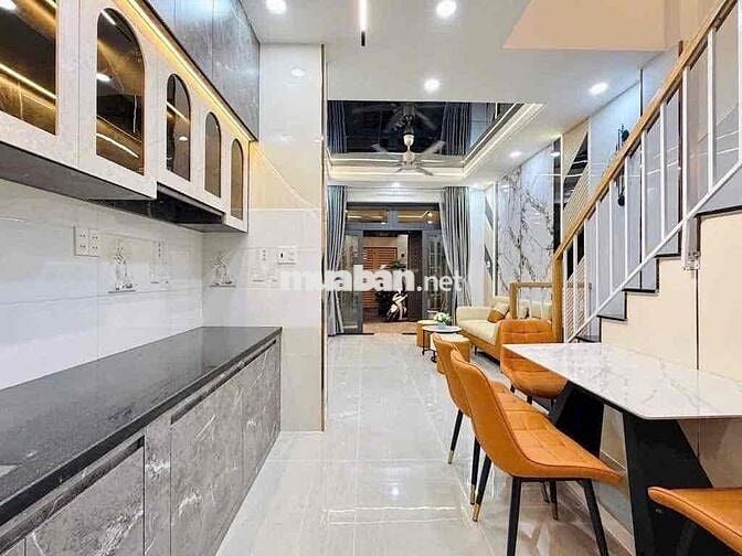 BÁN NHÀ 2 MẶT TIỀN-2 TẦNG MỚI ĐẸP- GÒ VẤP-66m²(4,2x16)-chỉ : 6,25 tỷ