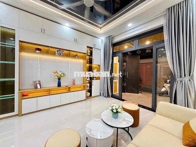 BÁN NHÀ 2 MẶT TIỀN-2 TẦNG MỚI ĐẸP- GÒ VẤP-66m²(4,2x16)-chỉ : 6,25 tỷ