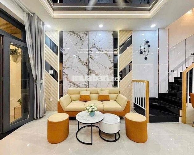 BÁN NHÀ 2 MẶT TIỀN-2 TẦNG MỚI ĐẸP- GÒ VẤP-66m²(4,2x16)-chỉ : 6,25 tỷ