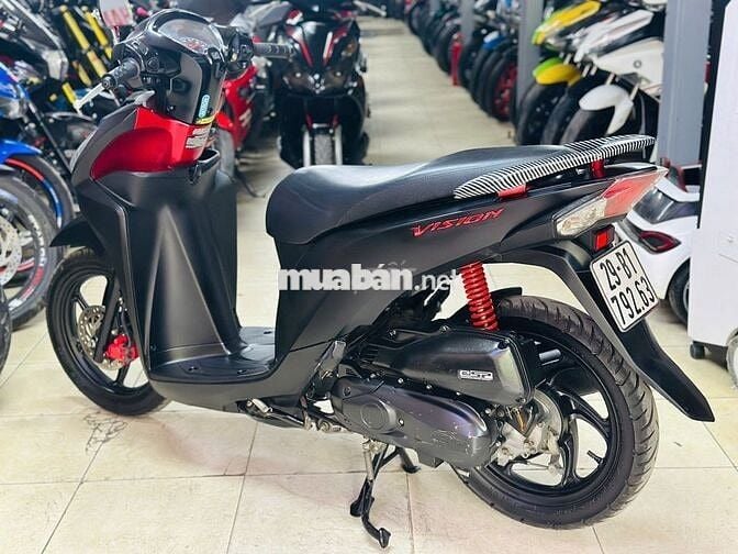 XE MÁY THỊNH PHÁT - HONDA VISION ĐEN NHÁM BIỂN 29