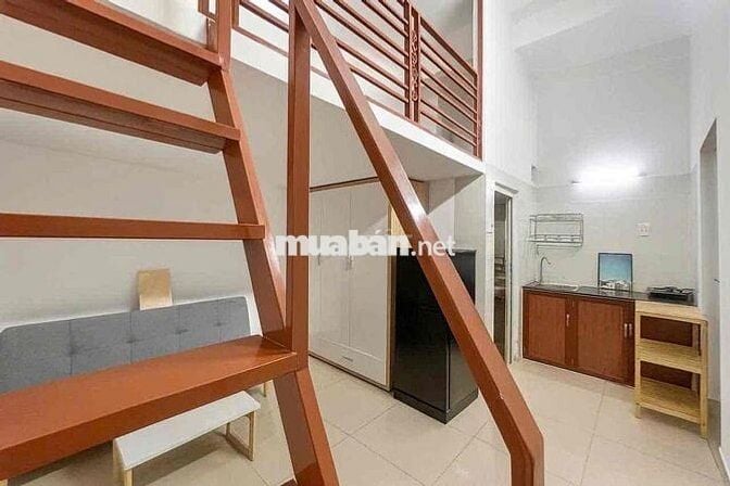 Gác full nội thất ngay trung tâm quận 7