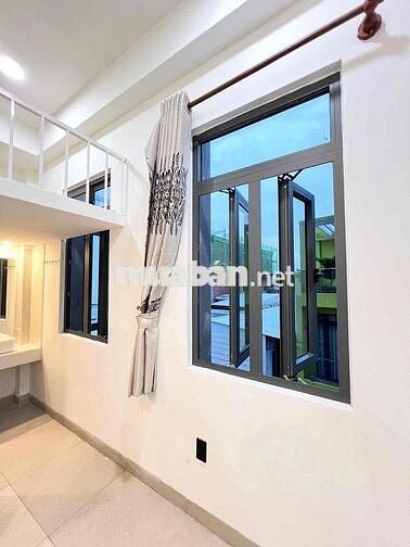 DUPLEX GÁC CAO FULL NỘI THẤT MỚI ĐI BỘ QUA ĐẠI HỌC VĂN LANG IUH