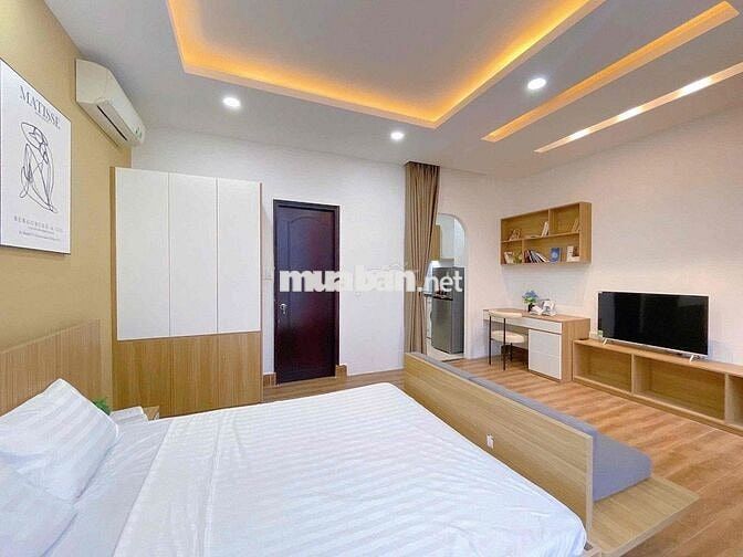Khai Trương Căn Hộ 1PN_Ban Công Full NT Có Máy Giặt Riêng Đường CMT8