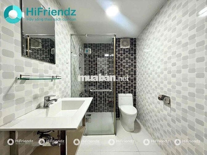 CHO THUÊ CĂN HỘ 1PN TÁCH BẾP CỬA KÍNH FULL NỘI THẤT 35m2 NHÀ MỚI 100%