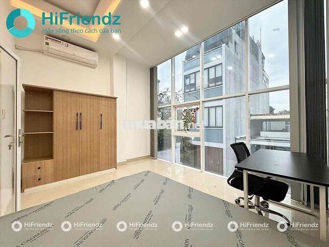 CHO THUÊ CĂN HỘ 1PN TÁCH BẾP CỬA KÍNH FULL NỘI THẤT 35m2 NHÀ MỚI 100%