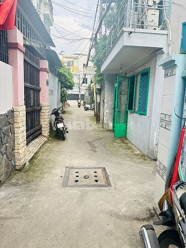 Bán nhà hẻm Nguyễn Văn Lượng,f17,ngay Lote dt 55m2(3.5x15m),Đông Nam
