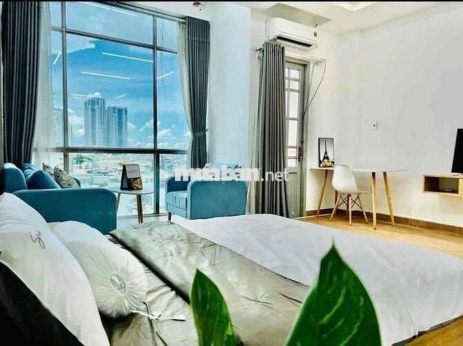 Ban công rộng - 60m2 - Nội thất mới