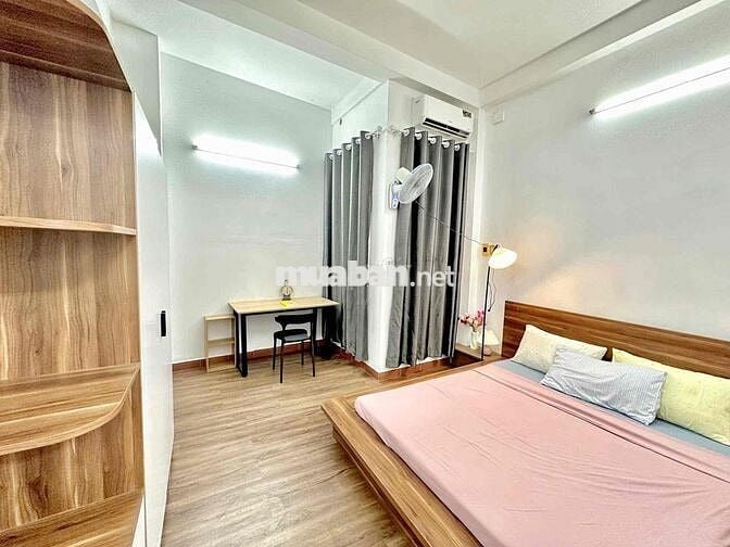 STUDIO 2 PHÒNG NGỦ FULL NỘI THẤT MỚI TỪ A ĐẾN Z RỘNG RÃI
