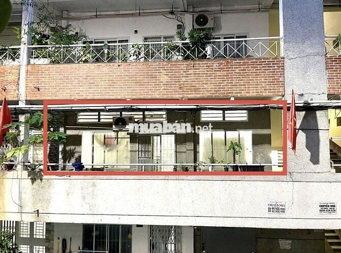 Căn hộ 60m2, 2 PN, bếp riêng, Bình Thạnh, cách Phạm Văn Đồng 500m