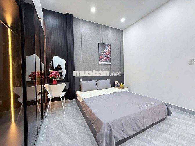TRỆT 1 LẦU KIÊN CỐ - 3PN - DT 47m2 -Hẻm trước nhà 3m BÙI QUANG LÀ, GV