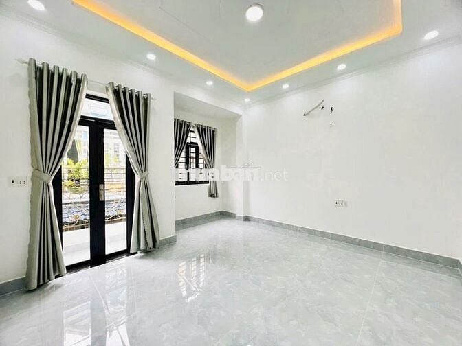 NHÀ ĐẸP Ở NGAY, HẺM XE HƠI Q12 - 45M2 - GẦN METRO - CẠNH GÒ VẤP - HCĐ