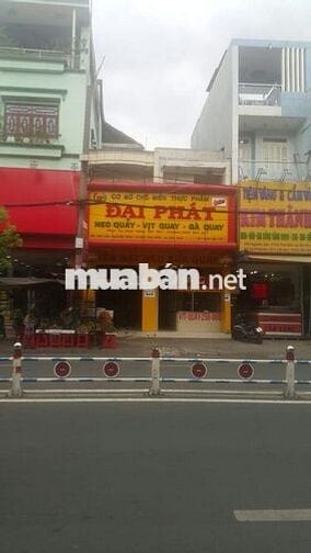 Nhà cho thuê mặt tiền đường Nguyễn sơn 6x16m 1L trống suốt