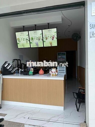 Về quê cần sang lại quán trà sữa