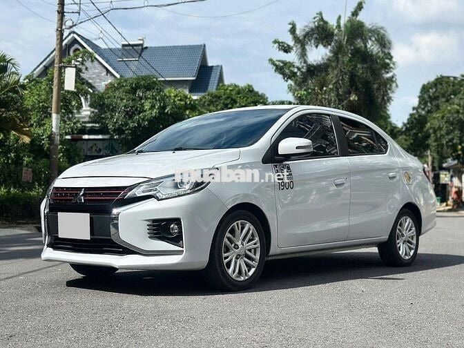 Mitsubishi Attrage CVT đời 2021, màu trắng