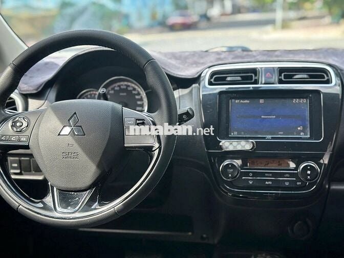 Mitsubishi Attrage CVT đời 2021, màu trắng