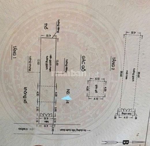Nhà chuẩn Vuông Vức, Trần Xuân Soạn, DT 4x23m
