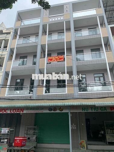 Phòng trọ lớn giá bình dân mặt tiền trước có công viên cây xanh