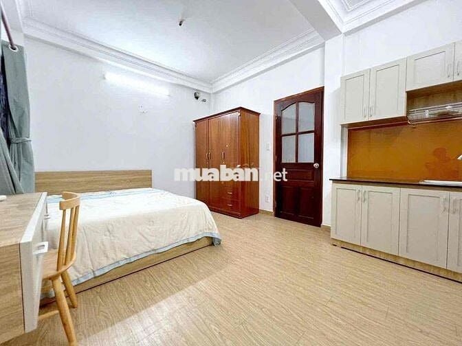 khu sân bay- Studio- 25m2 - Full Nội Thất - Cửu Long - Cv Gia Định