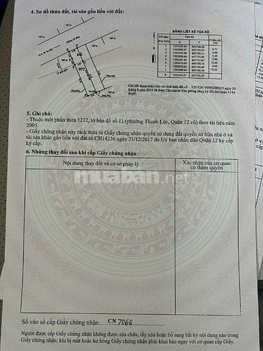 Đất Chính Chủ. SHR. Thạnh Lộc 37. 2 Lô Liền Kề. Giá: 4.65 tỷ