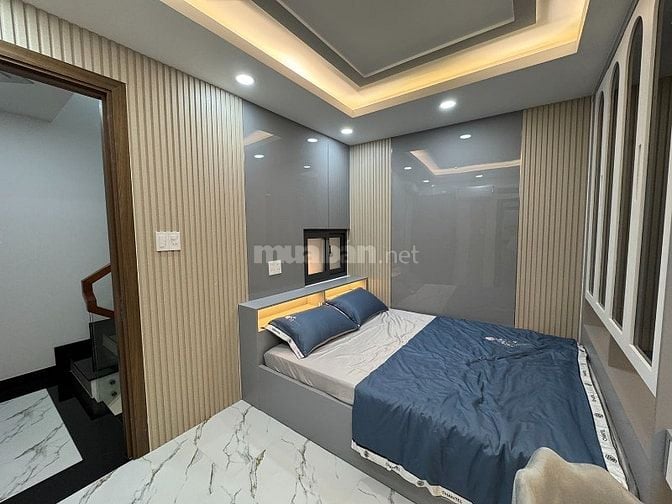 3lầu Tân C.Điển, full nthất hẻm ôtô Huỳnh Khương An-Gần ĐH Công Nghiệp