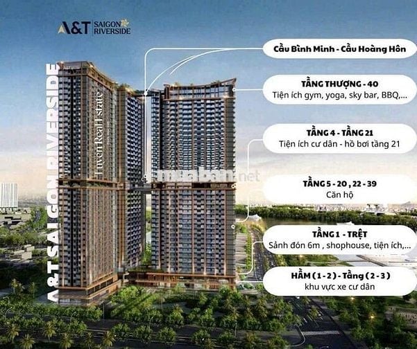 Dự Án A&T SAIGON RIVERSIDE - Mặt tiền Sông Sài Gòn Quốc lộ 13