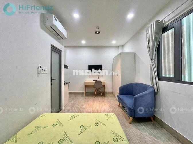 PHÚ NHUẬN - CĂN HỘ STUDIO CỬA SỔ THOÁNG - FULL NT- GẦN TRUNG TÂM Q1 Q3