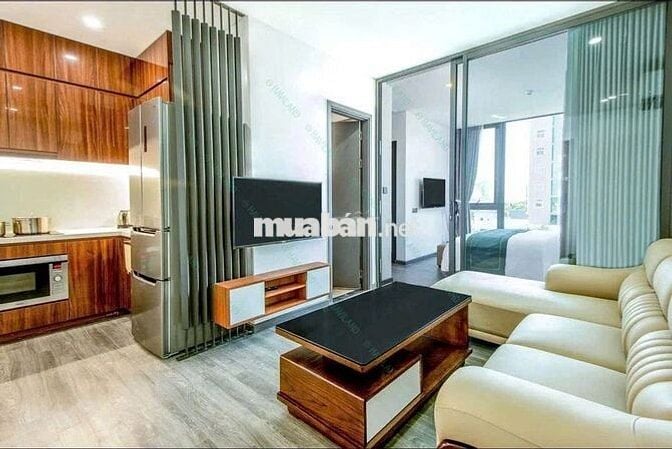 CĂN HỘ 1PN CÓ HỒ BƠI VÀ PHÒNG GYM TẦNG THƯỢNG - CỬA SỔ LỚN THOÁNG ☀️