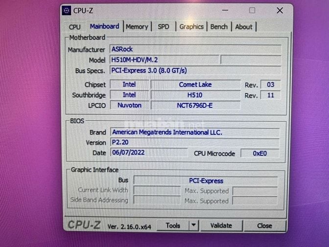 PC văn phòng Intel G6405 main H510 ram 8G SSD 128G