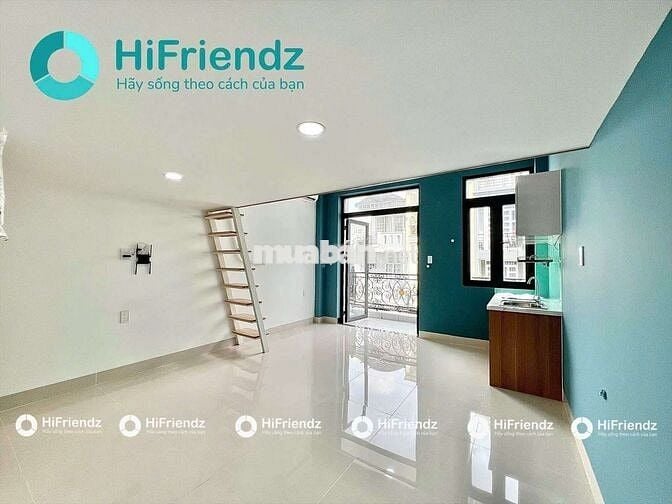GÁC BAN CÔNG GẦN ĐẠI HỌC NGUYỄN TẤT THÀNH_Vườn Lài Q12_Mới 100%